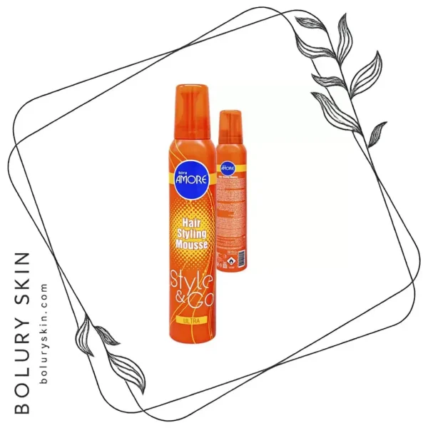 Amor-Hair-Styling-Mousse---Photo-00 موس مو حالت دهنده مو امور - تصویر 1