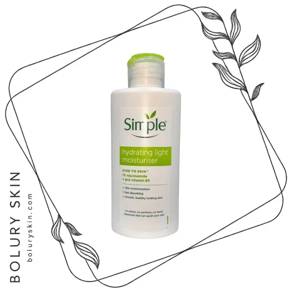 Simple-Moisturizing-and-Hydrating-Cream-Light-Model---Photo-00 کرم مرطوب کننده و آبرسان سیمپل مدل لایت - تصویر 1